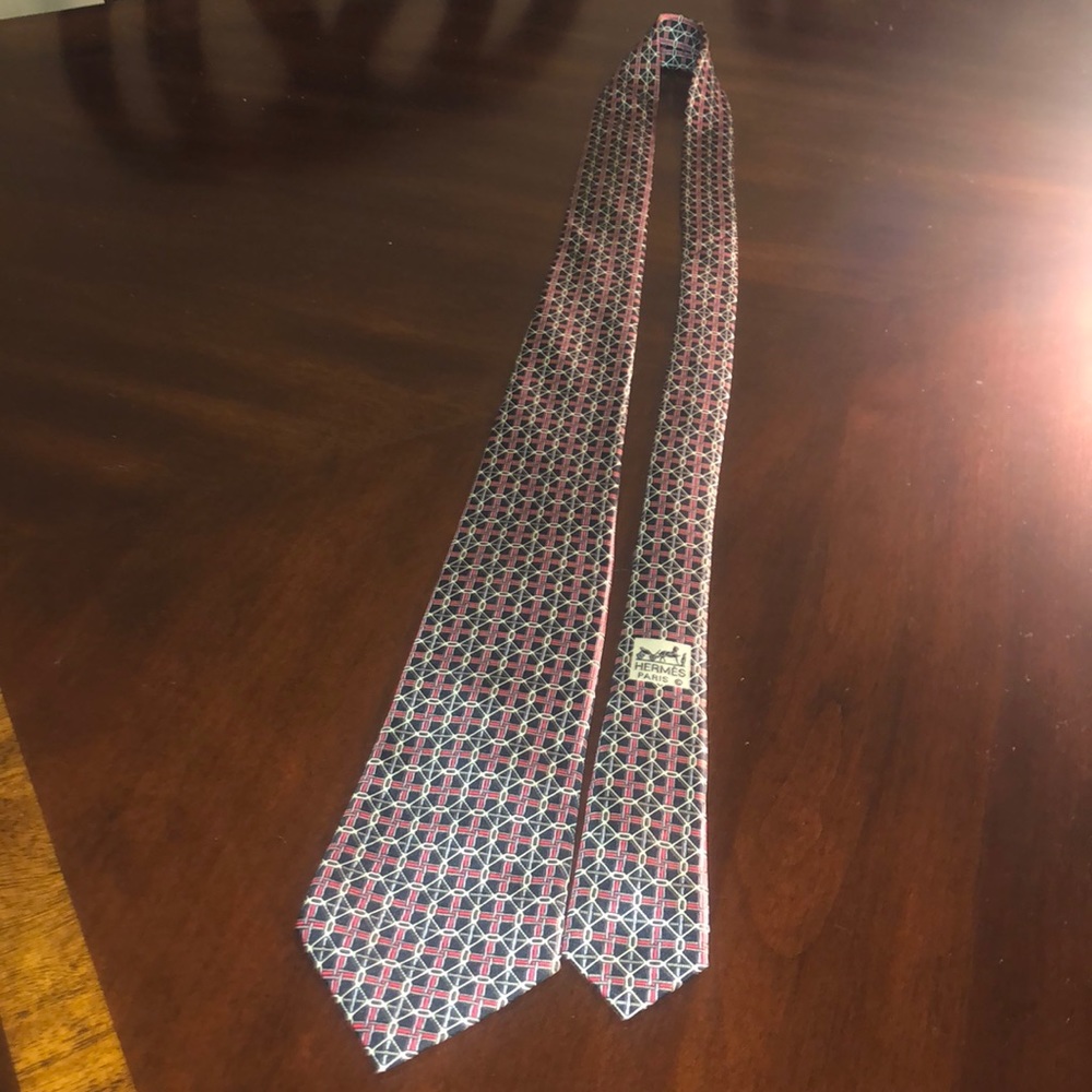 Men’s vintage Hermès tie - Picture 2 of 4